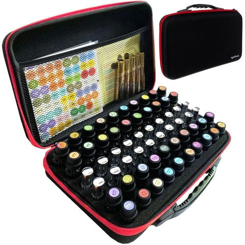 Cosmetic Bag Organizer til 60 Neglelakker – Praktisk og Beskyttende