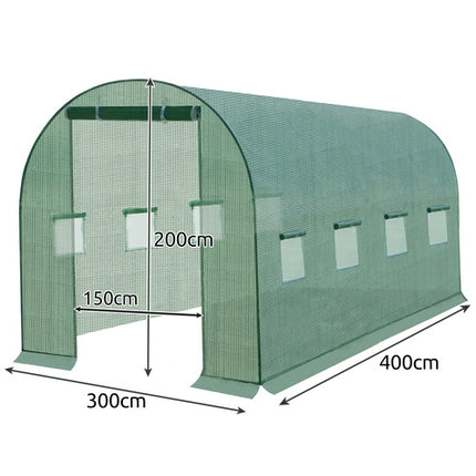 Hortikulturelt Folie til Have Tunnel 4 x 3 x 2 m – Beskyt Dine Planter