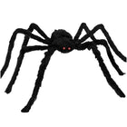 Stor kunstig edderkop til Halloween dekoration - 50 cm