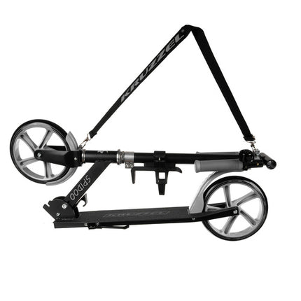 Foldbar bycykel scooter til børn med store hjul og justerbart styr
