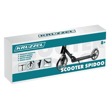Foldbar bycykel scooter til børn med store hjul og justerbart styr