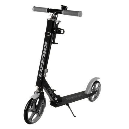 Foldbar bycykel scooter til børn med store hjul og justerbart styr