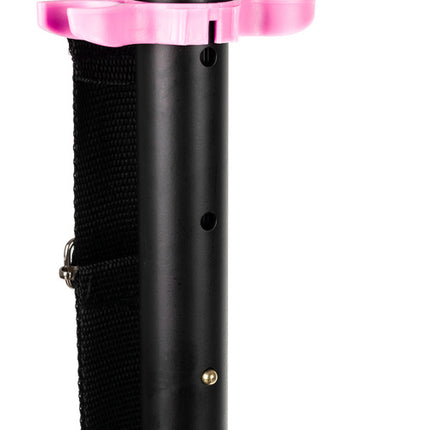Foldbar scooter til børn med store hjul og justerbart styr