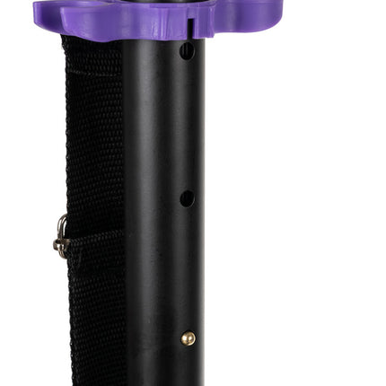 Foldbar scooter til børn med store hjul og justerbart styr