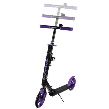 Foldbar scooter til børn med store hjul og justerbart styr
