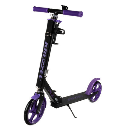Foldbar scooter til børn med store hjul og justerbart styr