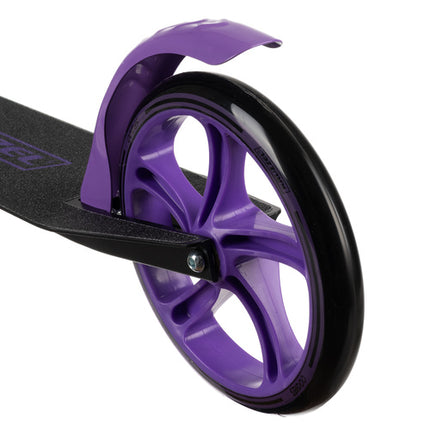 Foldbar scooter til børn med store hjul og justerbart styr
