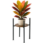 Stilren blomsterstander i loft-stil med stabil konstruktion