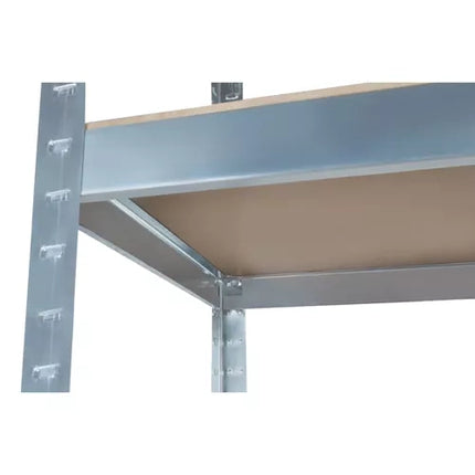 Stabil Opbevaringshylde med 5 Hylder - 180 x 90 x 40 cm