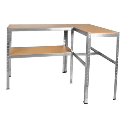 Stabil Opbevaringshylde med 5 Hylder - 180 x 90 x 40 cm