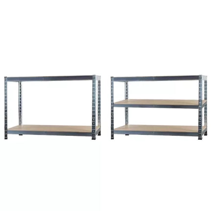 Stabil Opbevaringsreol med 5 Hylder - 220 x 100 x 45 cm