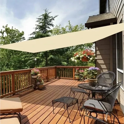 Solsejl 3.6x3.6m – Effektiv Beskyttelse mod Sol og Regn