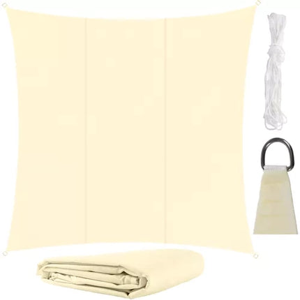 Solsejl 3.6x3.6m – Effektiv Beskyttelse mod Sol og Regn