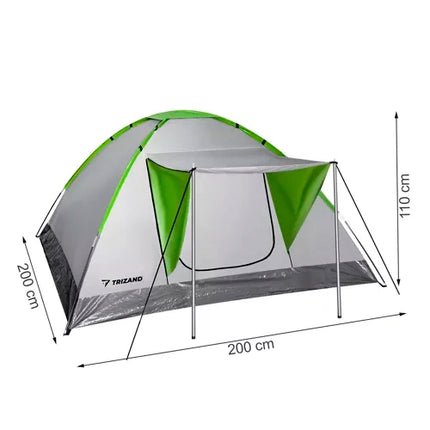 4-Personers Camping Telt "Montana" – Ideelt til Familieudflugter
