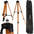 Stabil tripod til krydslaser med justerbar højde op til 150 cm