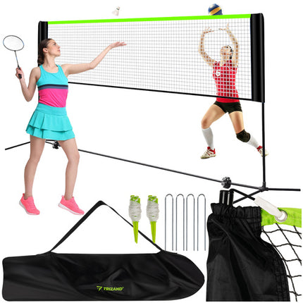 Justerbart Volleyball Net til Have og Fritid