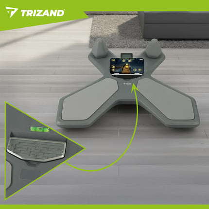 Balance Board med Tæller og Ergonomisk Design til Træning