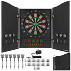 Elektronisk dartskive med 27 spil og automatisk scoring