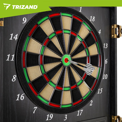 Elektronisk dartskive med 27 spil og automatisk scoring