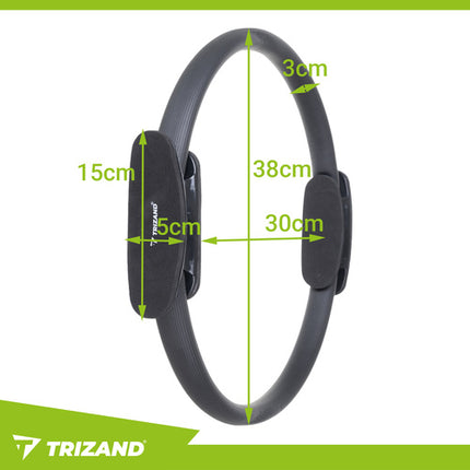 Pilates ring 38 cm til træning, yoga og rehabilitering