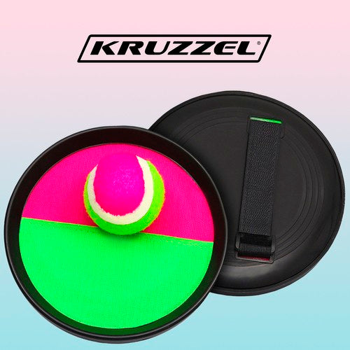 Velcro Spil Sæt - 2 Padler og Bold til Sjov og Motion