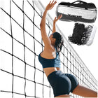 Volleyball net til strand og have med praktisk opbevaringspose