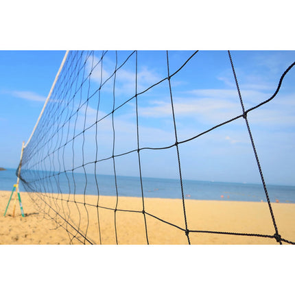 Volleyball net til strand og have med praktisk opbevaringspose