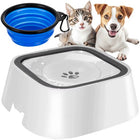 Vandfontæne til Hunde og Katte 1,5L – Splash-Free Design med Gave