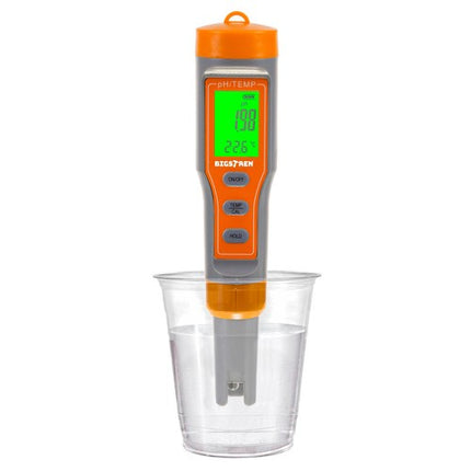 Elektrisk pH Tester med Temperaturmåler – Nem og Præcis Vandkvalitetstest