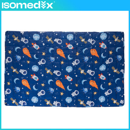 Tyngdetæppe til børn 100x150cm 4kg med glasperler