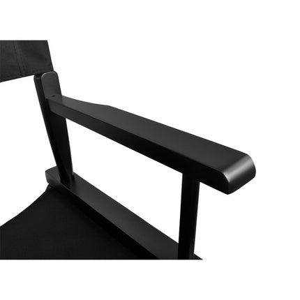Foldbar Makeup Stol med Ergonomiske Armstøtter og Fodstøtte