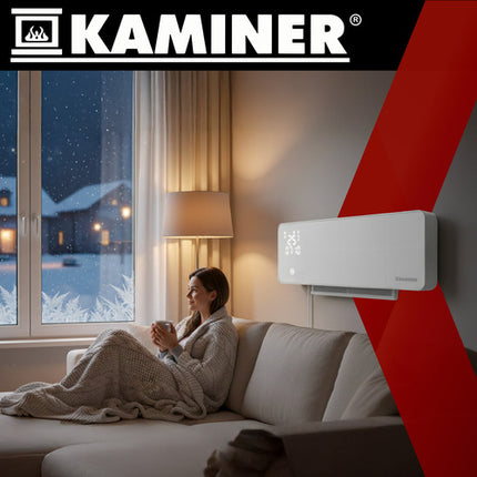 Zelvion Air Curtain Varmeblæser med WiFi og Fjernbetjening