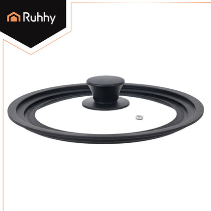 3-i-1 silikon låg til gryder og pander 18/20/22 cm