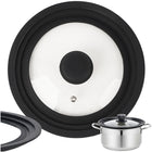 3-i-1 silikon låg til gryder og pander 18/20/22 cm