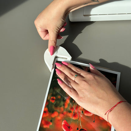 A4 laminator med trimmer og 60 folier - 4-i-1 sæt