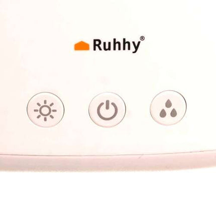 Humidifier med LED Natlampe og Regn Effekt – Skab Hyggelig Atmosfære