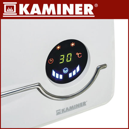 Effektiv elektrisk vægvarmer med WiFi og fjernbetjening