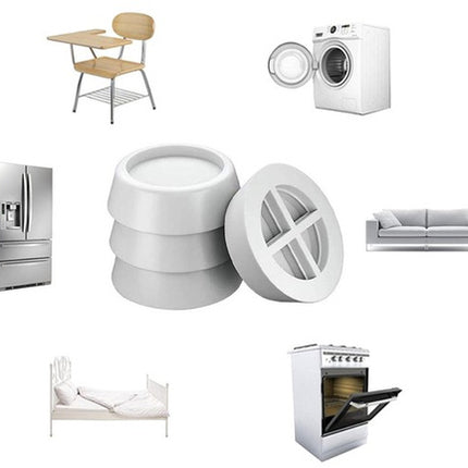 Anti-Vibrations- og Anti-Slip Pads – Beskyt dit Gulv og Forlæng Levetiden på Dine Apparater