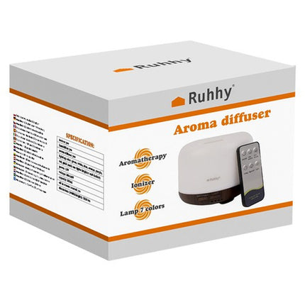 4-i-1 Luftfugter med Fjernbetjening og Aromaterapi – Perfekt til Hjemmet