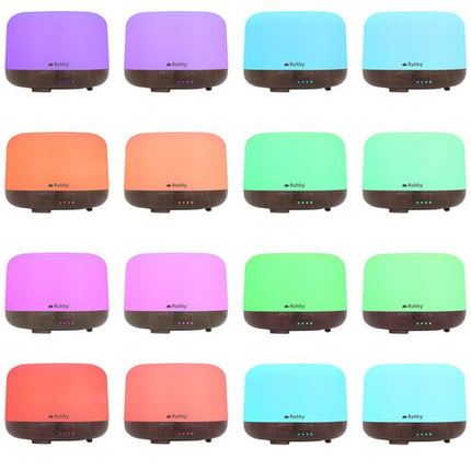 4-i-1 Luftfugter med Fjernbetjening og Aromaterapi – Perfekt til Hjemmet