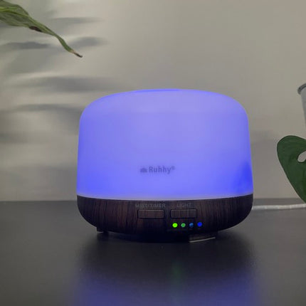 4-i-1 Luftfugter med Fjernbetjening og Aromaterapi – Perfekt til Hjemmet