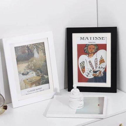 Børneramme til kunstværker med magnetisk lukning og plads til 150 tegninger