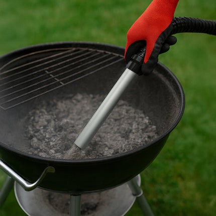 Effektiv aske støvsuger med blæsefunktion og 10L tank