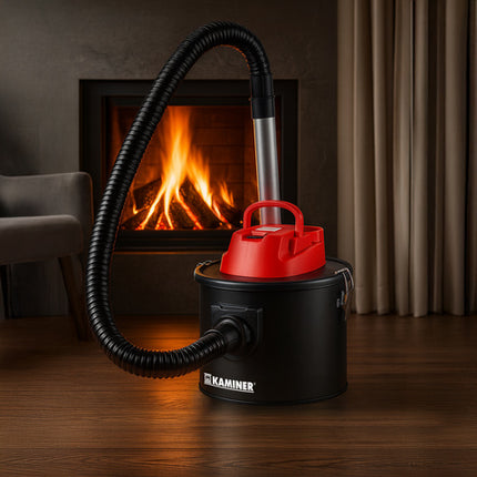 Effektiv aske støvsuger med blæsefunktion og 10L tank