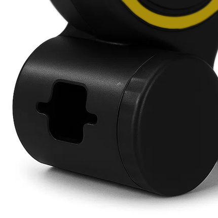 Automatisk hundesnor med LED lygte og 5m længde