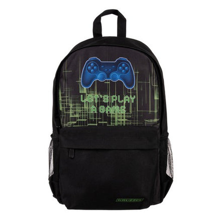 Gamer Rygsæk med Sko- og PE Taske – 22L Kapacitet og Ergonomisk Design