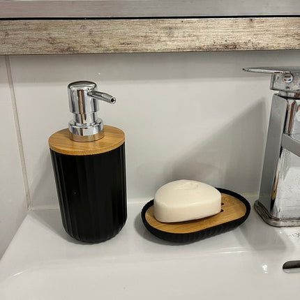 Elegant Badeværelsessæt med 6 Elementer – Funktionelt og Stilfuldt