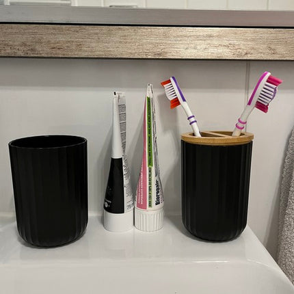 Elegant Badeværelsessæt med 6 Elementer – Funktionelt og Stilfuldt