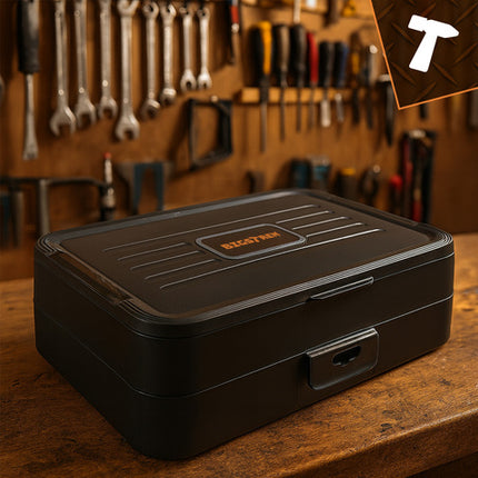 Præcisionsværktøjssæt med 133 dele til reparation og DIY