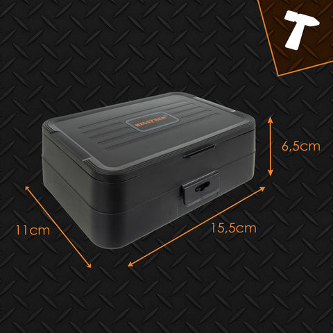 Præcisionsværktøjssæt med 133 dele til reparation og DIY